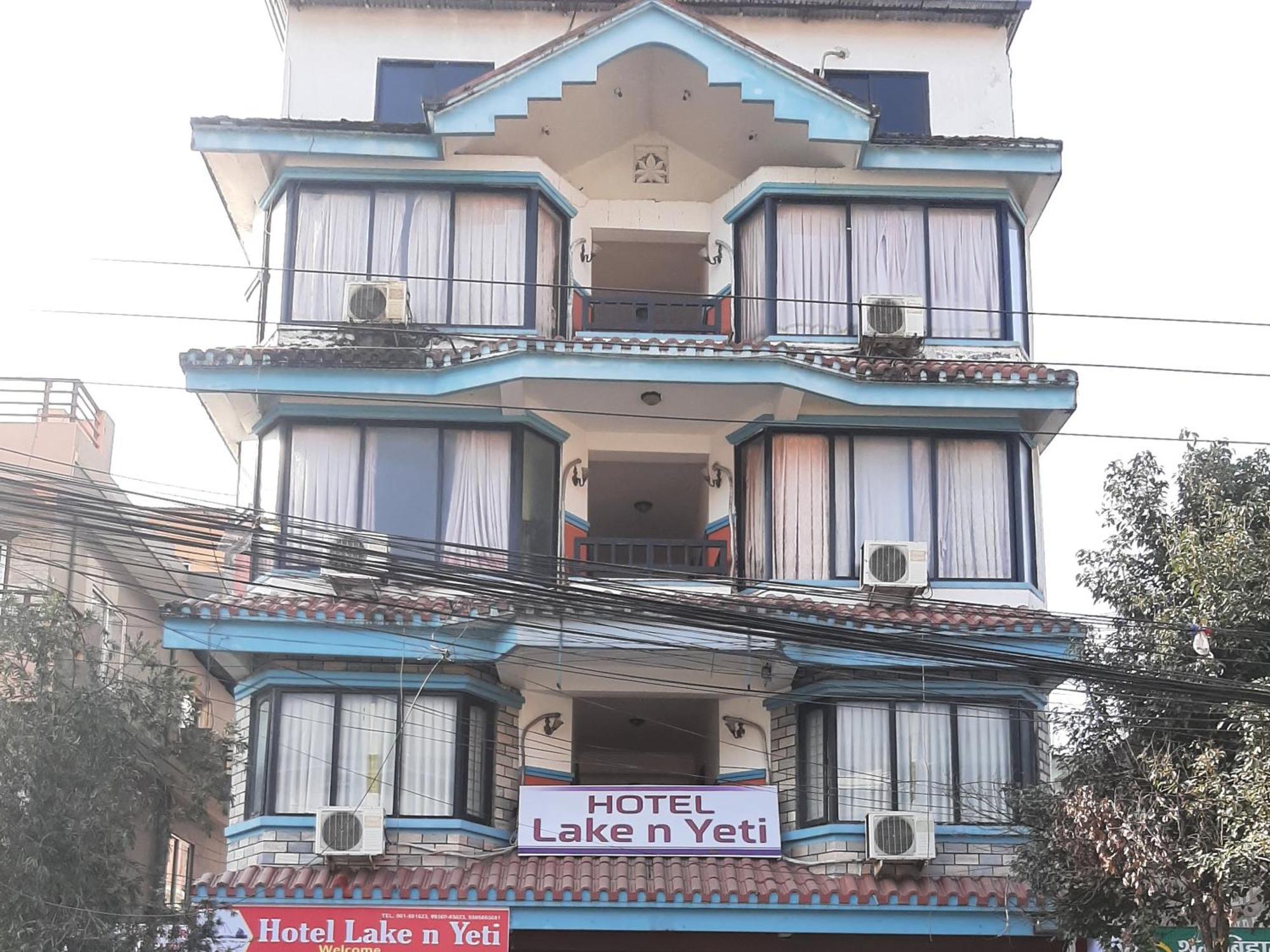 Hotel Lake N Yeti Pokhara Exterior foto